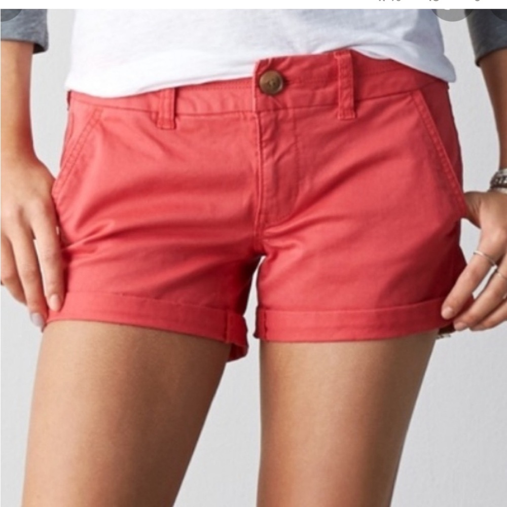 American Eagle Outfitters Coral Shorts